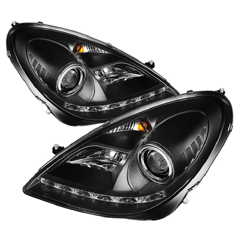 Clear frontlights DEVIL Eyes 2 pcs BLACK V2 set - 2