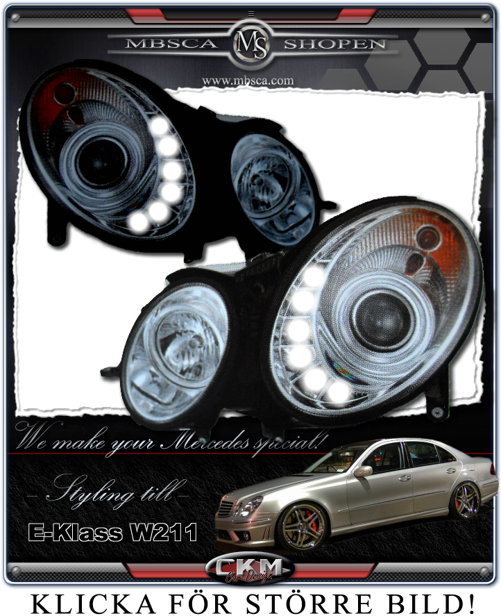 Clear headlights DEVIL Eyes FOR XENON 2pcs set - 2