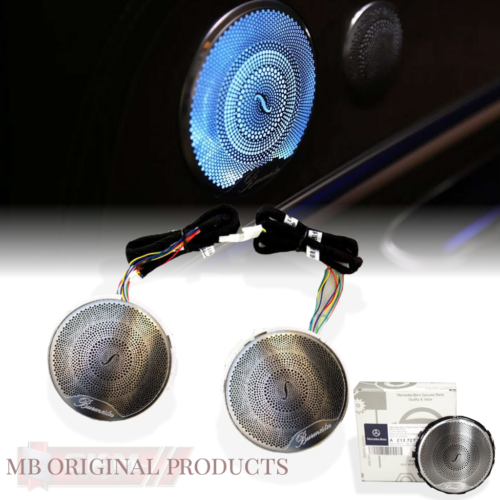 1. speaker covers with 3 or 12 collor ilumination 4pcs