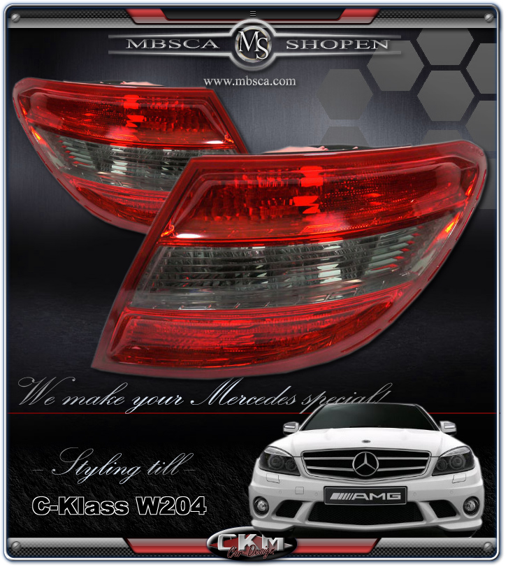 Clearglas taillights Facelift red/smoke 2 pcs