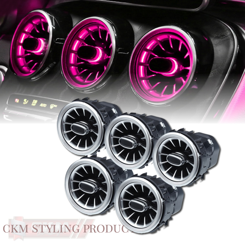 1. facelift iluminated fan nozzles. 5pcs 