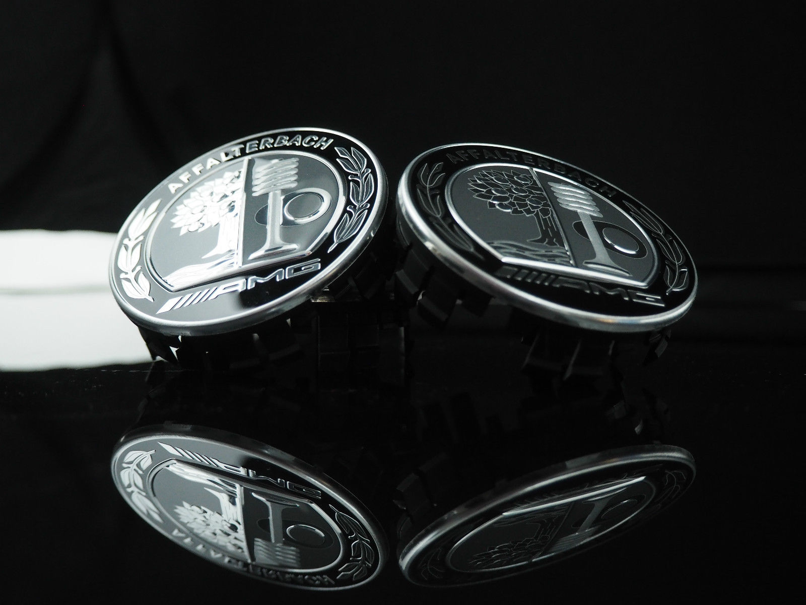 Center cap AMG 1 pcs MB Orginal "50 Years AMG" - 4
