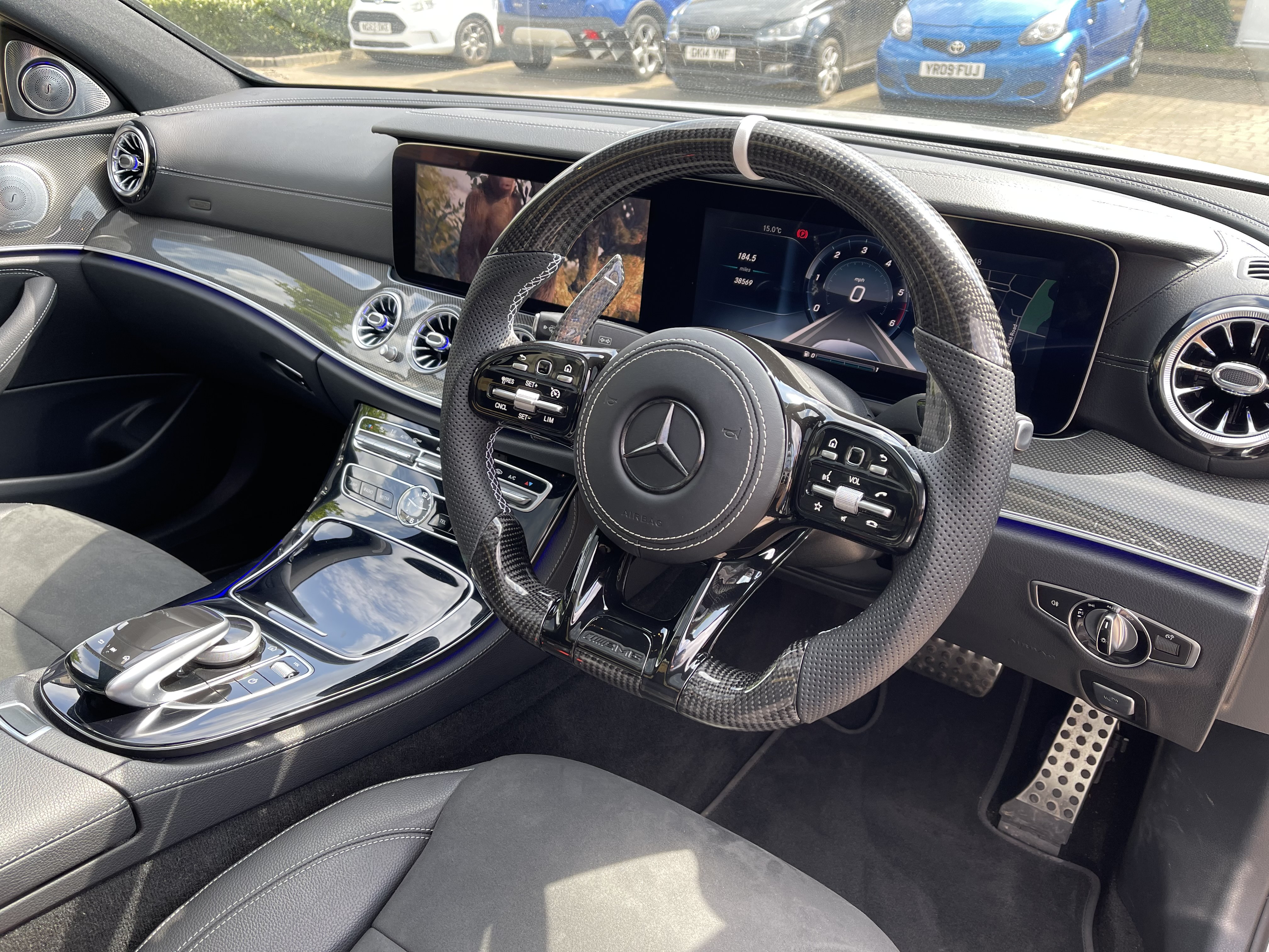1. Steering sport FACELIFT 2018 style Leather/ Carbon/Piano  SUPER SPORT PLUG N PLAY - 8