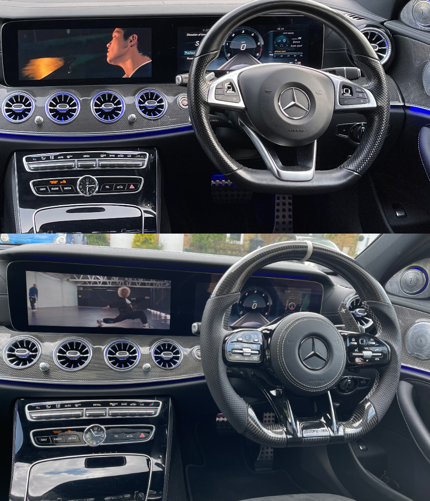 1. Steering sport FACELIFT 2018 style Leather/ Carbon/Piano  SUPER SPORT PLUG N PLAY - 9