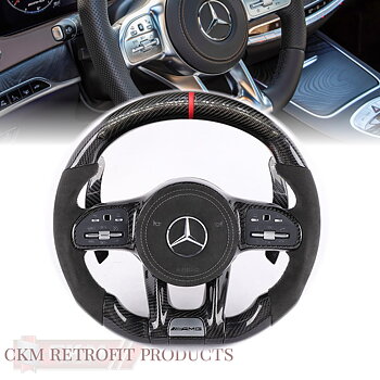 1. Steering sport FACELIFT 2018 style Leather/ Carbon/Piano  SUPER SPORT PLUG N PLAY