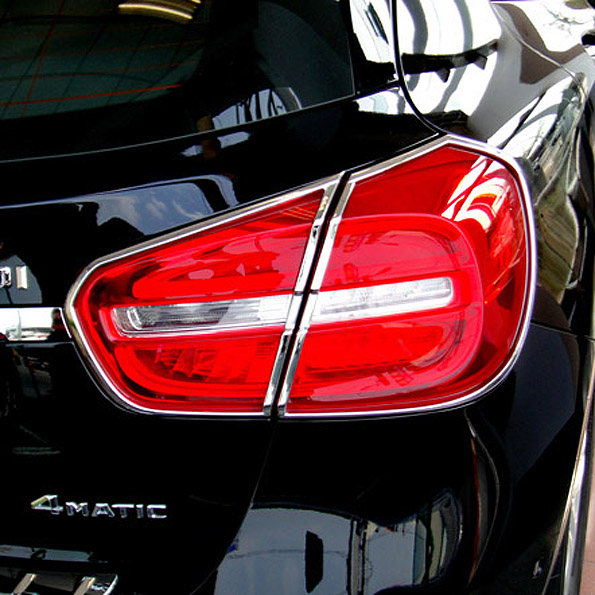 Chrome frames taillights 2pcs