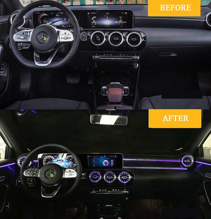 1. Interior ilummination Set Ambient Light - 3