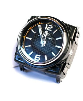 10. AMG IWC clock yellow edition