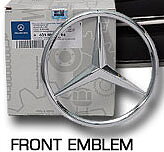 3. Star emblem for Rieger front bumper