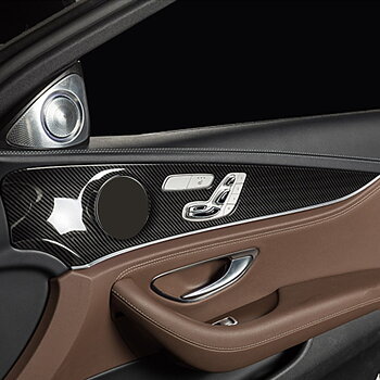 1. Carbon fiber trim cover 4pcs