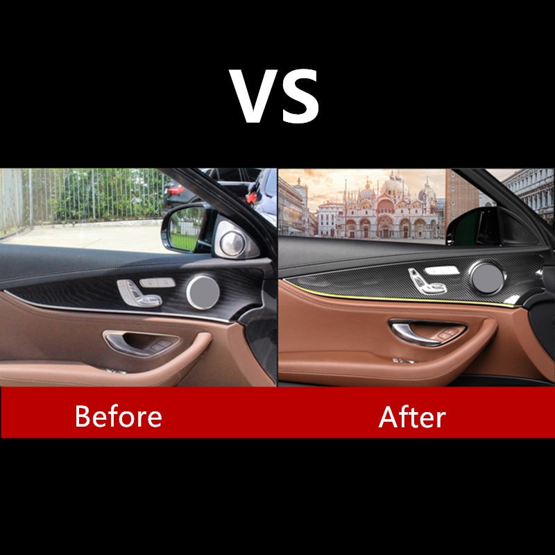 1. Carbon fiber trim cover 4pcs - 4