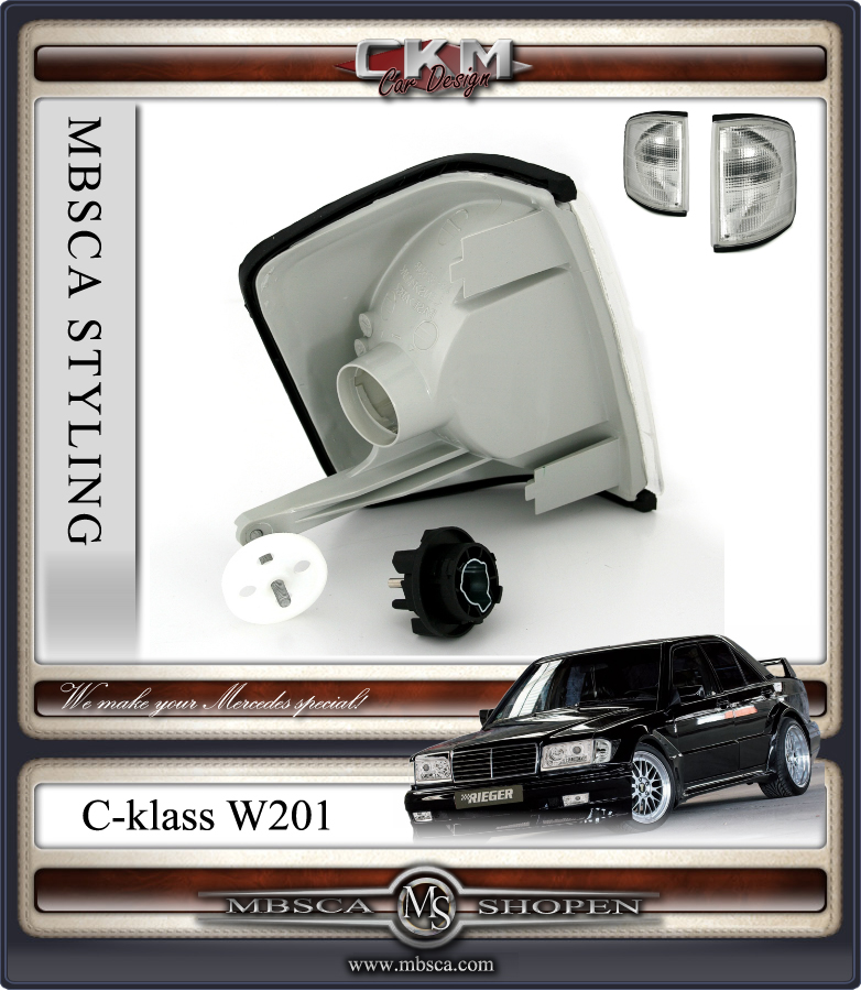 Turnsignals grey 2 pcs set.