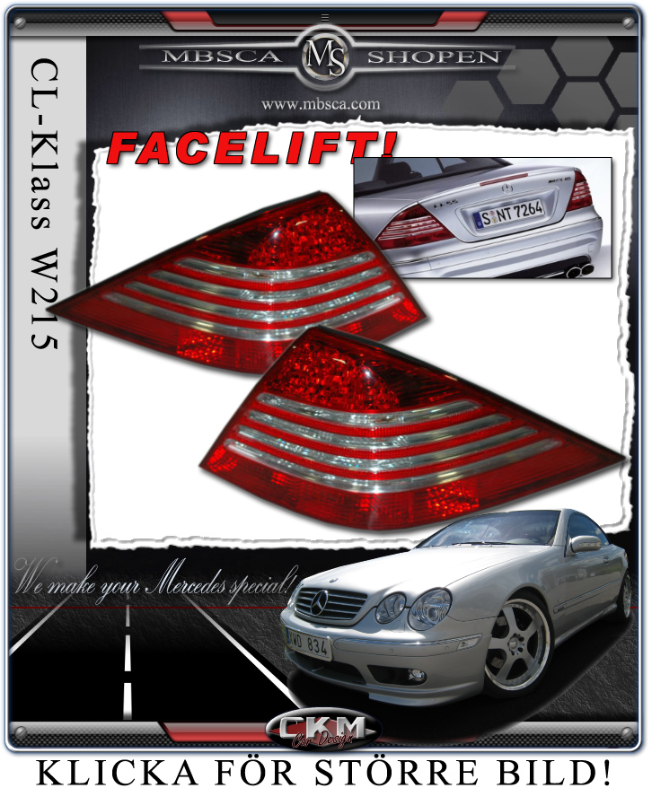 Clearglas Facelift taillights MB Orginal 2st