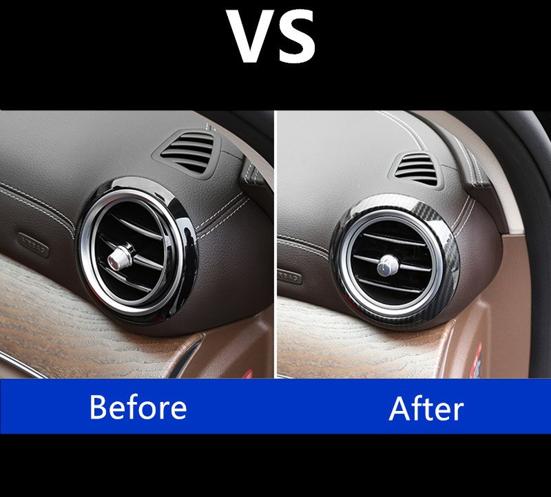 1. Carbon fiber trim cover 2pcs - 2