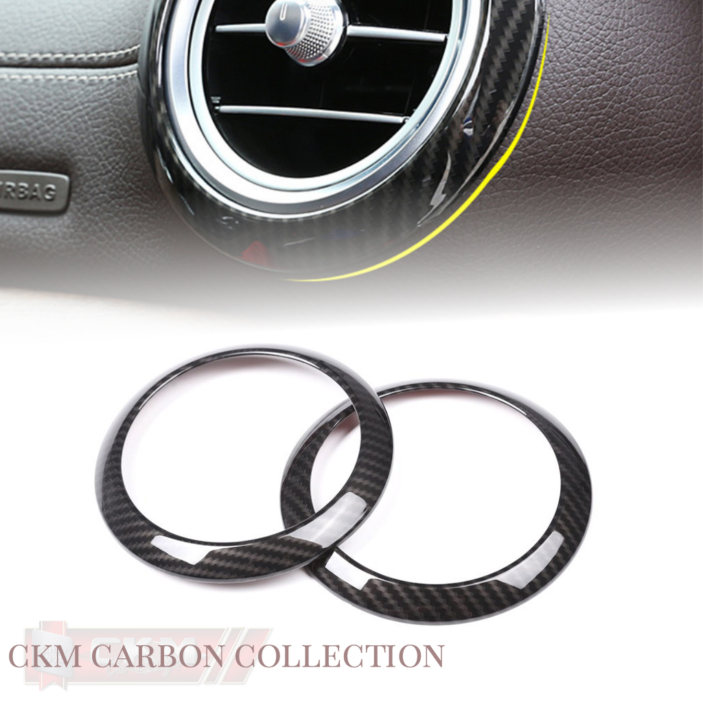1. Carbon fiber trim cover 2pcs