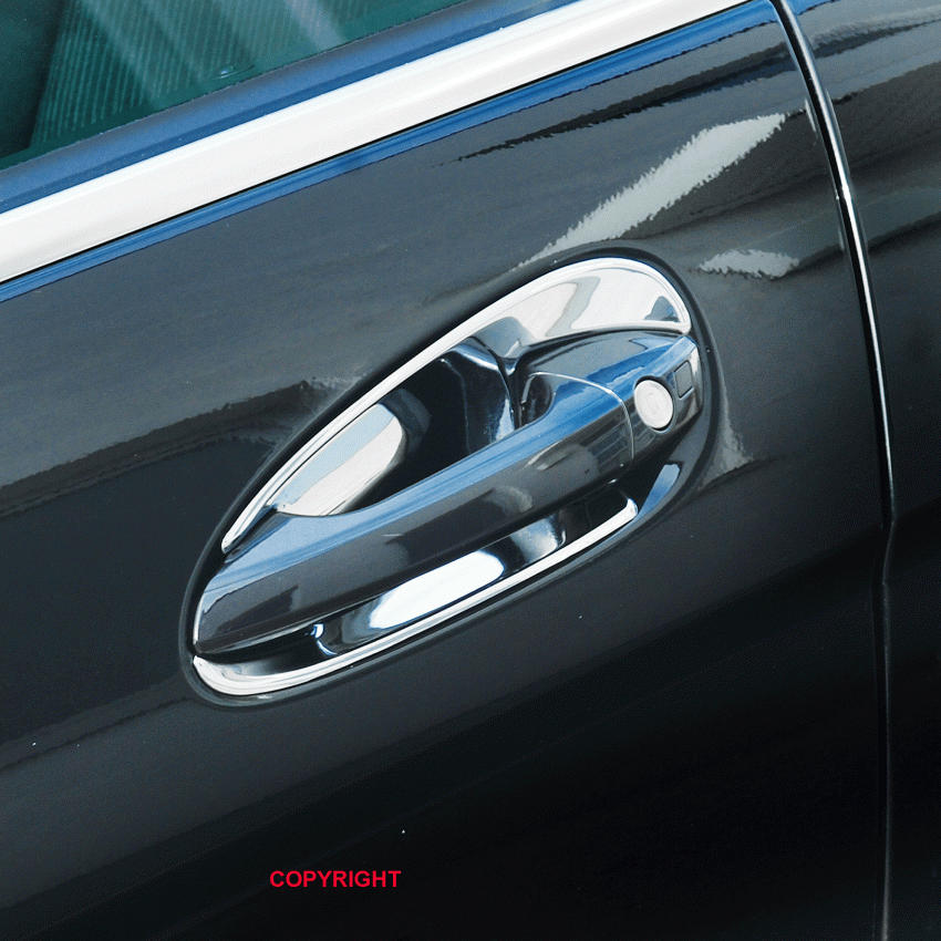 Chrome door shells 4pcs