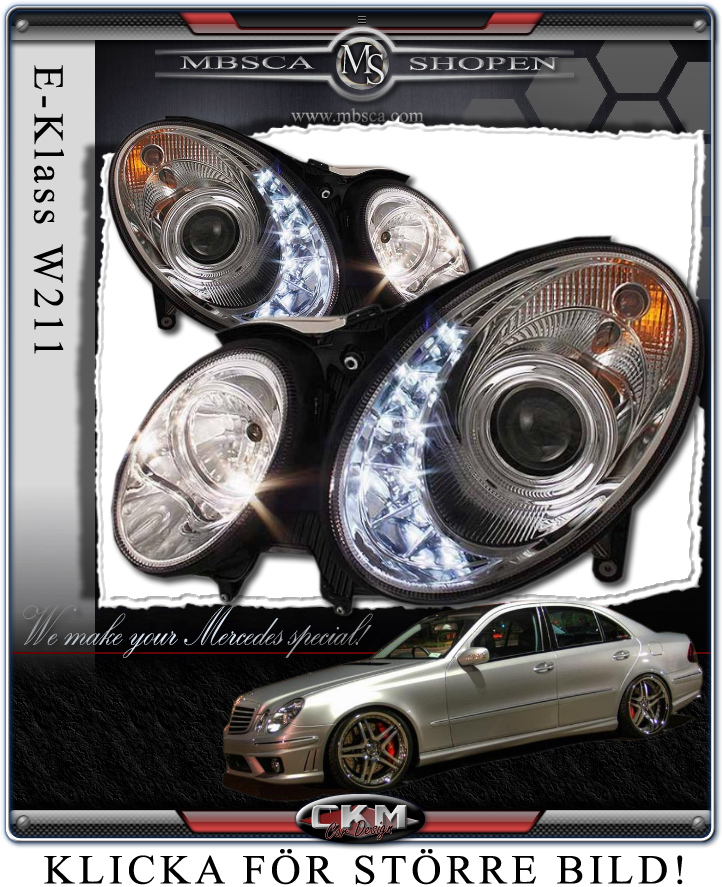 Clear headlights DEVIL Eyes 2pcs set