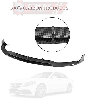 1. Carbon C63 lip b-look 1pc 