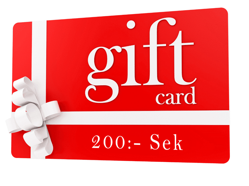 GIFTCARD 200 Sek