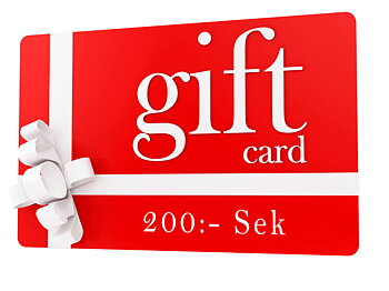 GIFTCARD 200 Sek