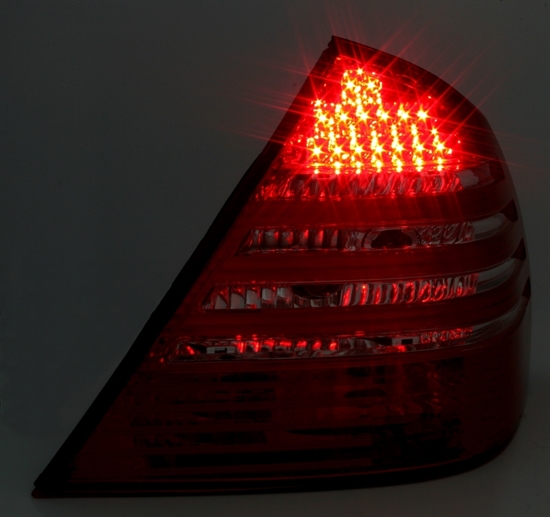 Clearglas taillights Red/Smoke with LEDs 2 pcs - 2