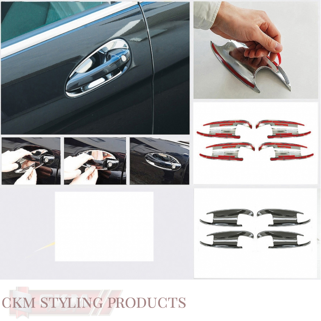Chrome handle cups 4 pcs
