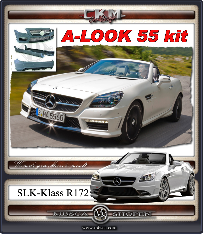 1. CKM "A-look" Spoiler kit 9 delar 02-09