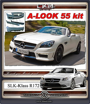 1. CKM "A-look" Spoiler kit 9 delar 02-09