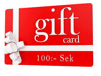GIFTCARD 100 Sek