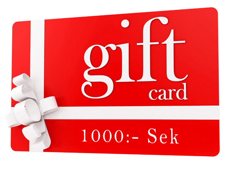 GIFTCARD 1000 Sek