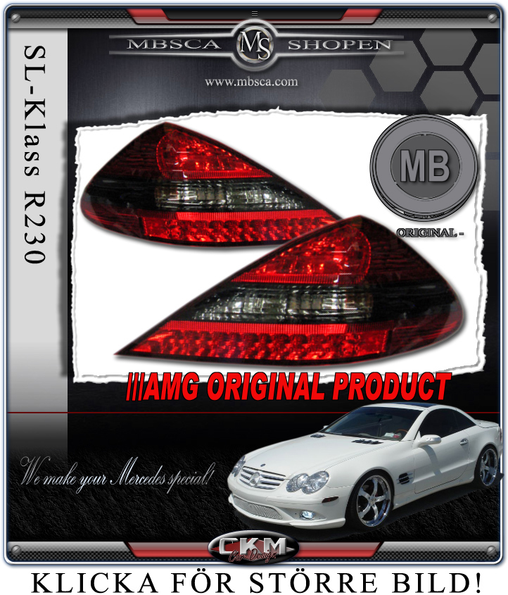 Clearglas AMG Facelift Baklysen 2pcs
