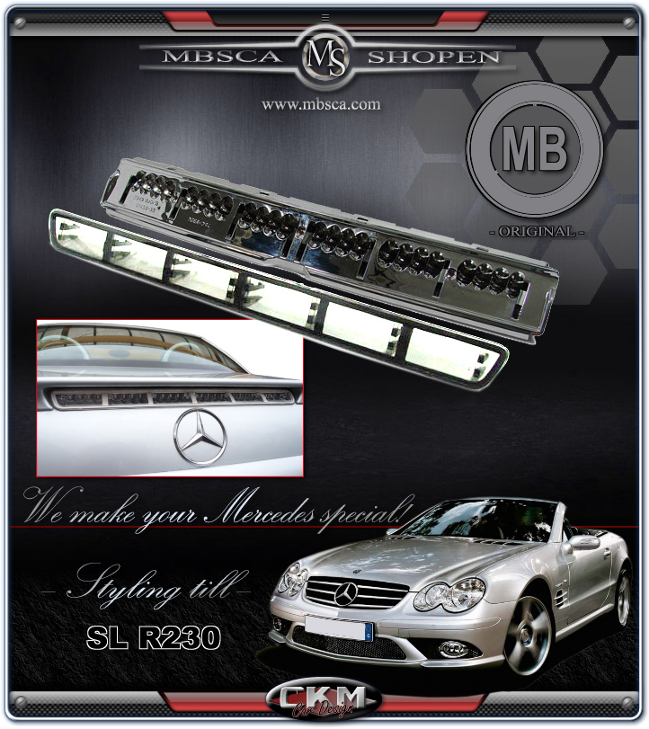 Clearglas Tredje Bromsljus MB Org.