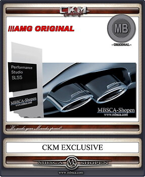1. W203 AMG ORGINAL sportsystem 2 pipes