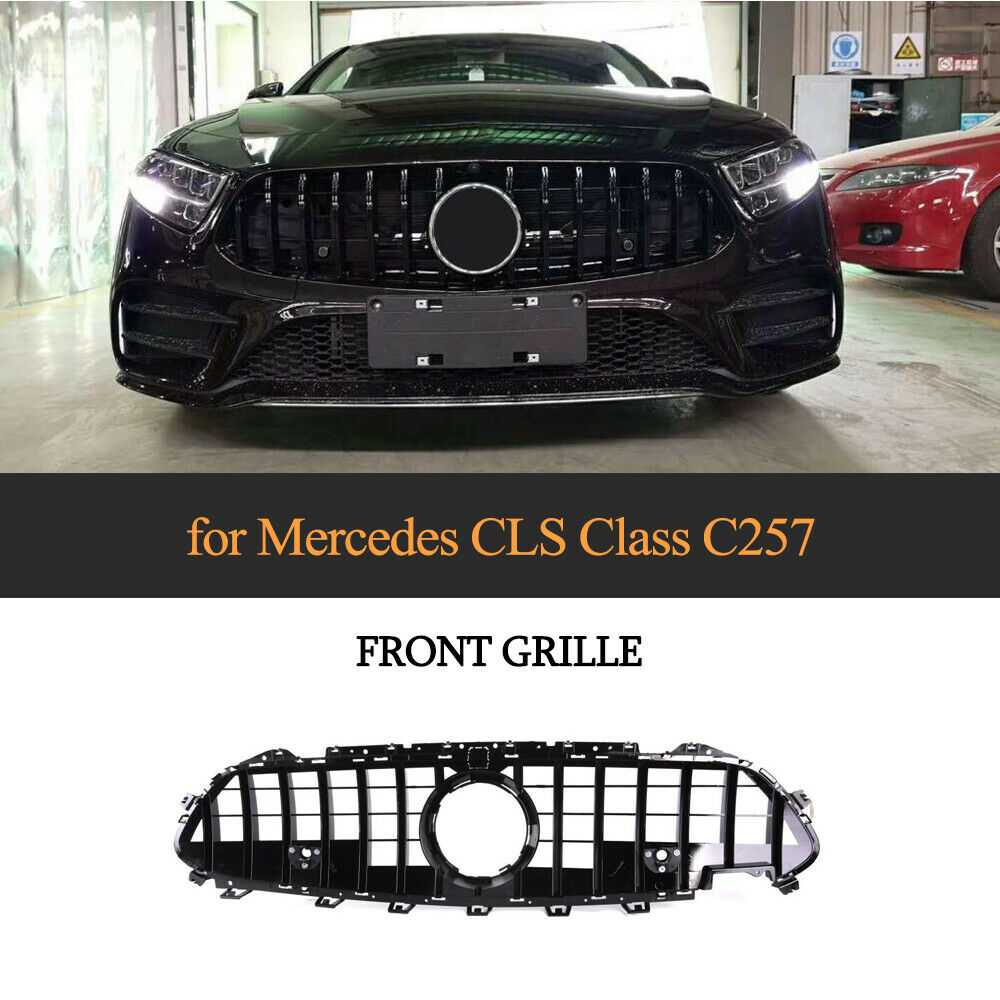 1. AMG GT-R PANAMERICAN look grill BLACK - 2