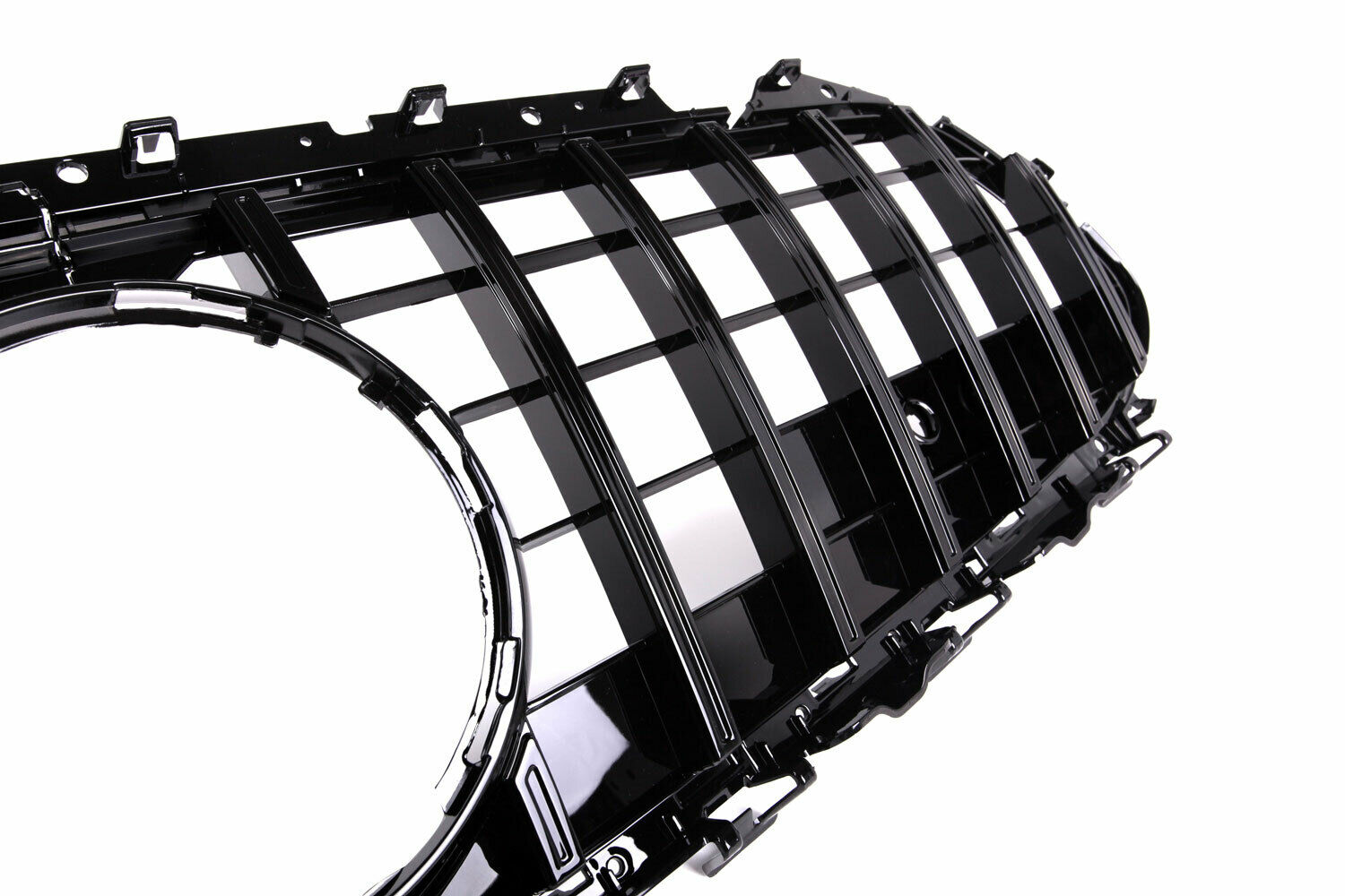1. AMG GT-R PANAMERICAN look grill BLACK - 5