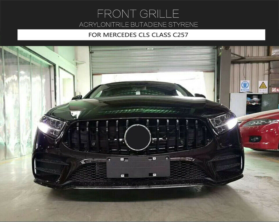 1. AMG GT-R PANAMERICAN look grill BLACK - 3