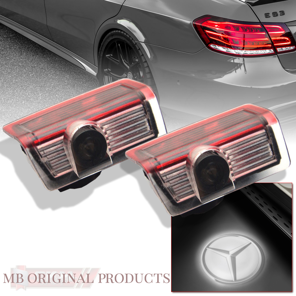 Door courtesy light with logo MB Original 2pcs
