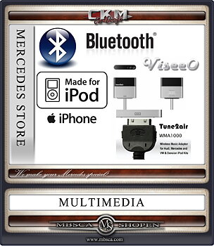 C. Bluetooth trådlös Ipod adapter. 30pin