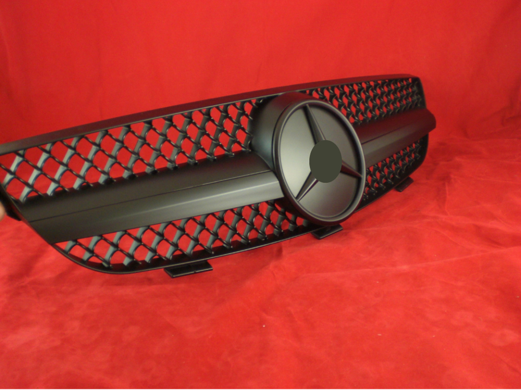 Grill sport CL Look all flat black black star - 2