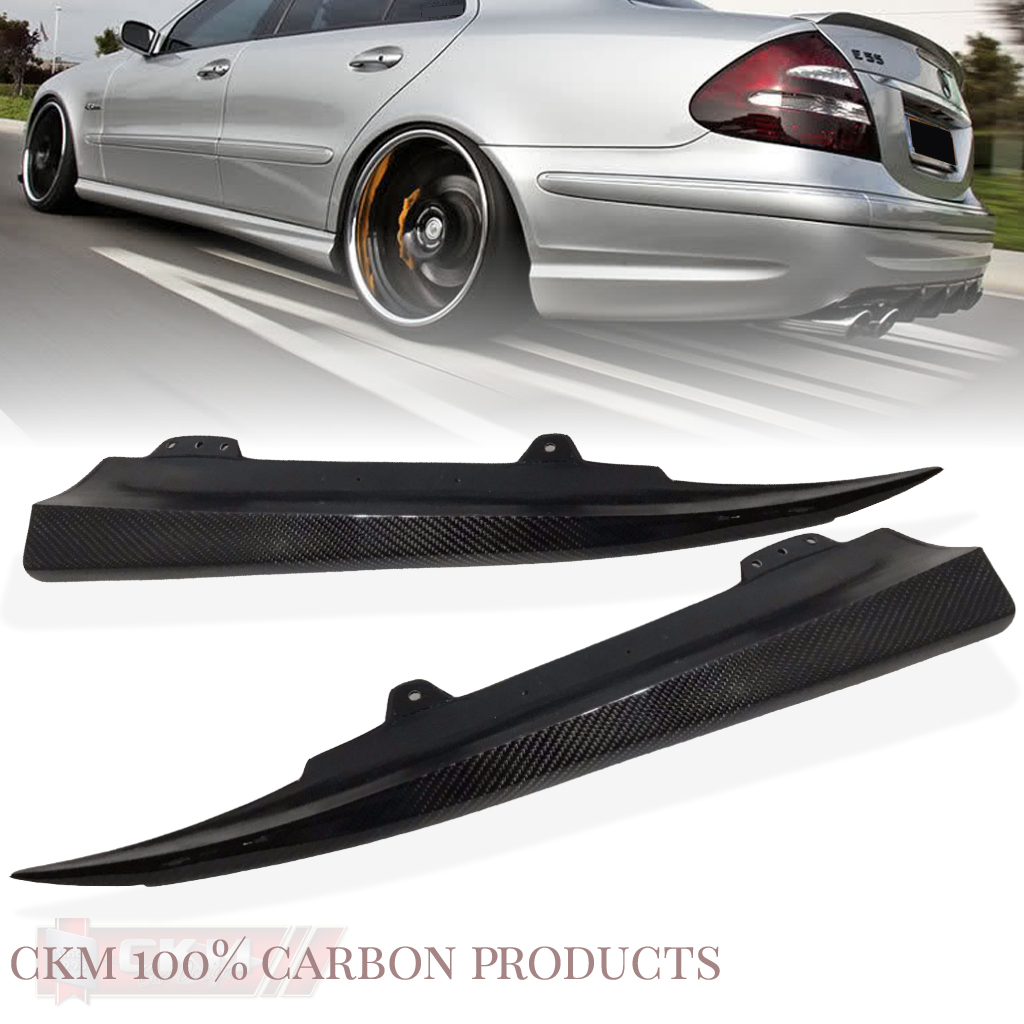 9. bumper extensions e55 & e63 carbon 2pcs v2