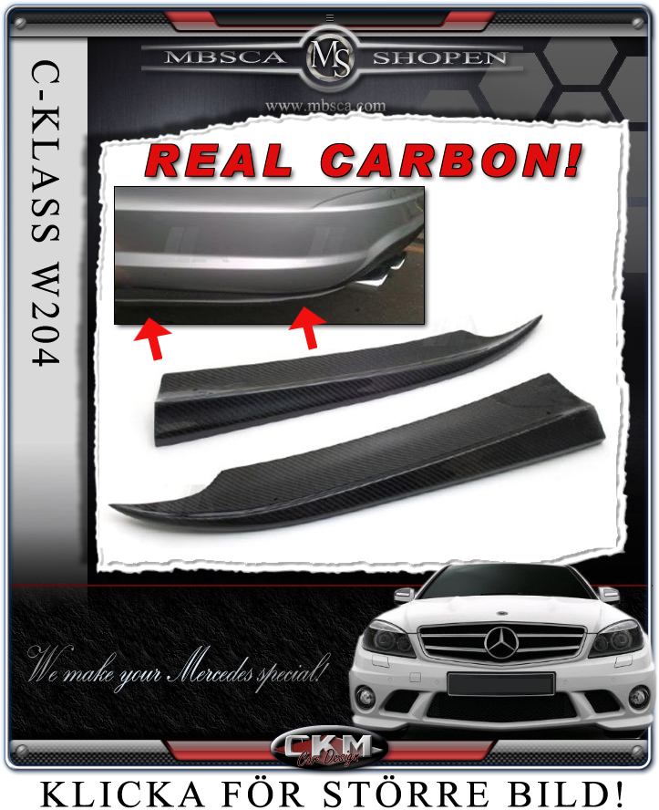 1. Carbon spoilers back 2 pcs set - 2