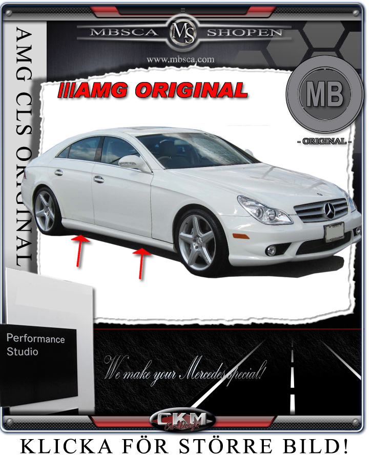 2. AMG sideskirts CLS55 2pcs