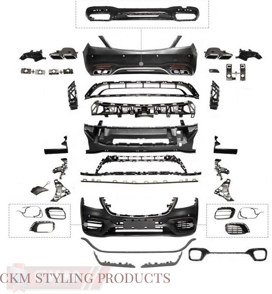 1. CKM S63 2018 faccelift AMG look kit  - 5