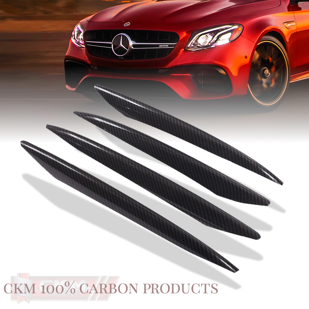1. carbon trim set for front carbon look 4pcs