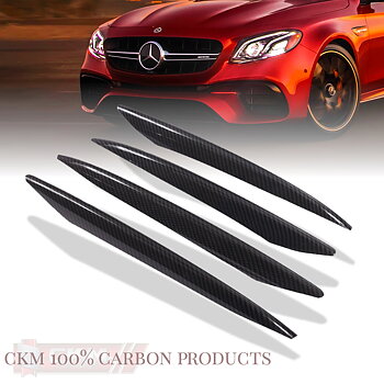 1. carbon trim set for front carbon look 4pcs