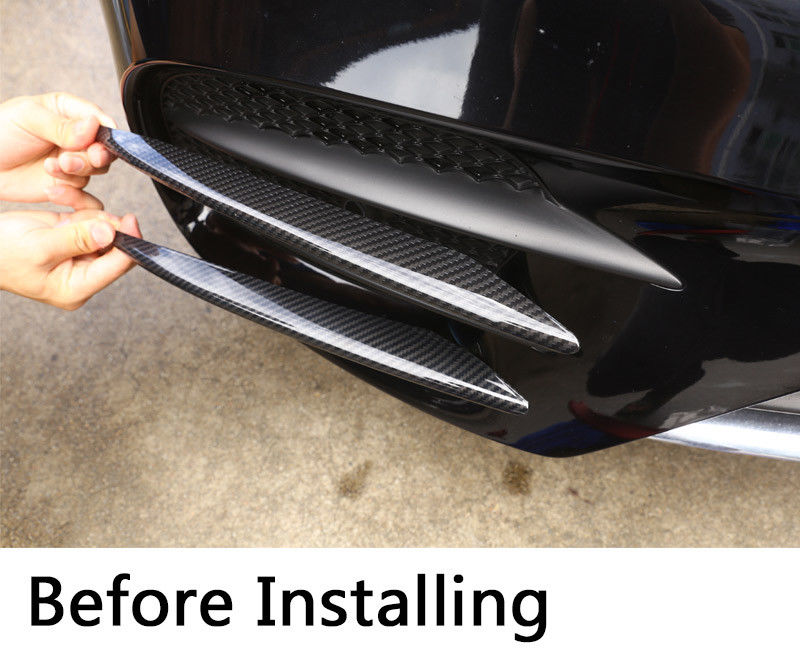 1. carbon trim set for front carbon look 4pcs - 4