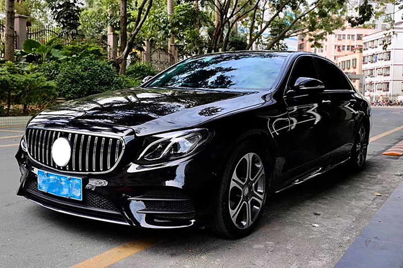 1. ckm w213AMG GT-R PANAMERICAN look grill - 8