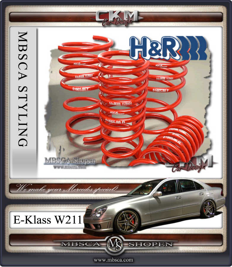 Loweringkit H&R 4pcs