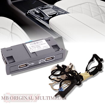 1. Facelift w166 comand 5s1 USB module + pad cablekit mb ORIGINAL 1st