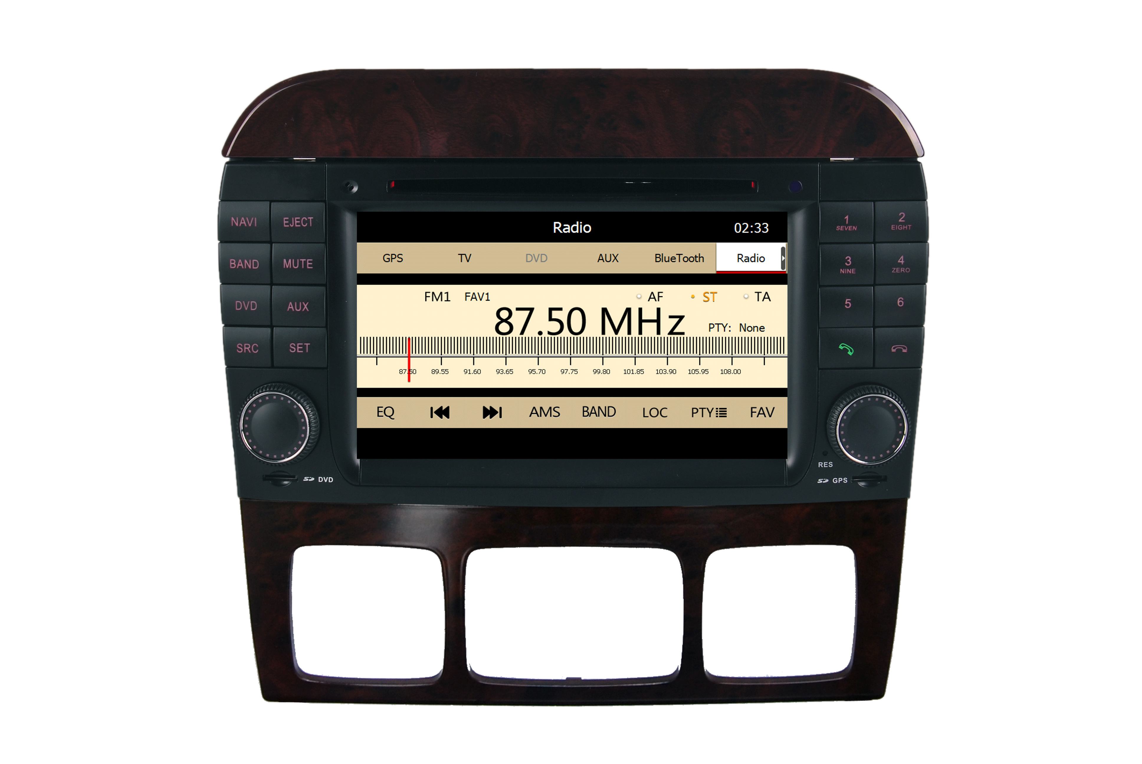 C3. Comand enhet i "MB LOOK" DVD GPS Bluetooth Touch Screen mm.. - 2
